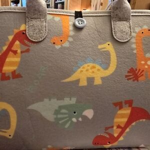 Gray and Red Dinosaur Learning Toy for kids. New in Box